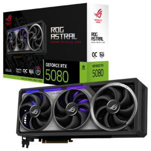 ASUS ROG Astral GeForce RTX 5080 16GB GDDR7 OC Edition ( Open BOX utilisée 1 Semaine )