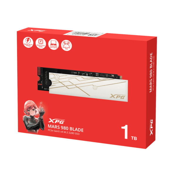SSD M.2 ADATA MARS 980 BLADE PCIe Gen5 14.000 Mb.s / 13.000 Mb.s 2280 x4