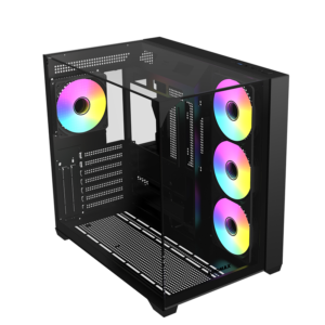 Boitier RAIDMAX Infinita i620 ATX Mid Tower PC Case - Black - i620TBF