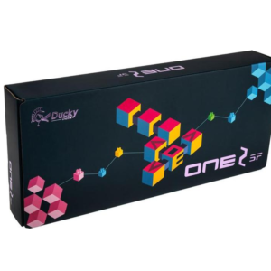 Ducky One 2 SF Gaming Keyboard, MX-Blue, RGB LED - WHITE ( AZERTY ) OPEN BOX