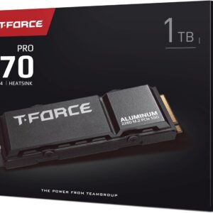 TEAMGROUP T-Force G70 PRO 1TB Aluminum Heatsink Read/Write 7400/5500 MB/s