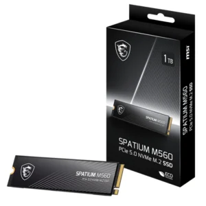 MSI SPATIUM M560 M.2 2280 PCIe 5.0 NVMe - 1 To 10200MB/s