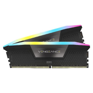 Corsair Vengeance RGB DDR5 32 Go (2 x 16 Go) 6000 MHz CL36 - Noir AMD EXPO INTEL