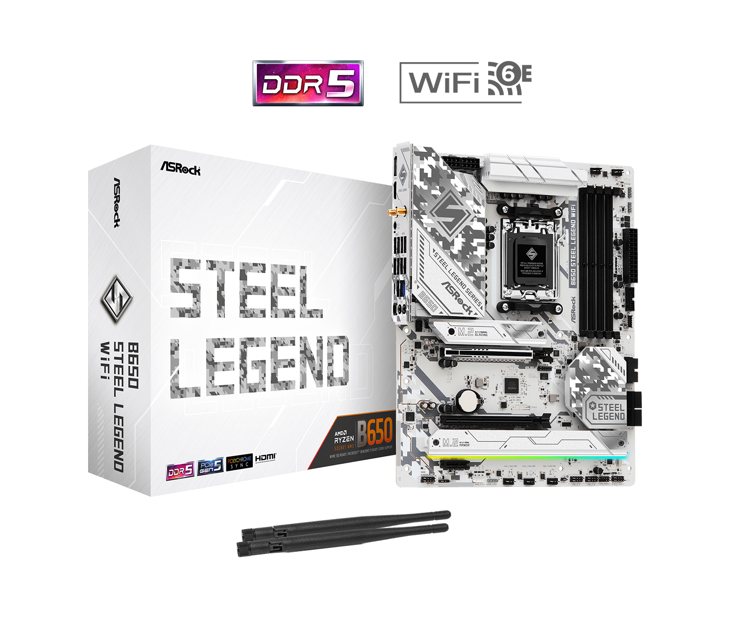 ASRock B650 Steel Legend WiFi 6E DDR5