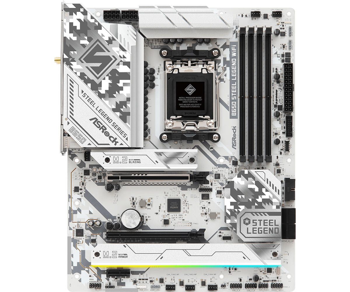 ASRock B650 Steel Legend WiFi 6E DDR5 – Image 2