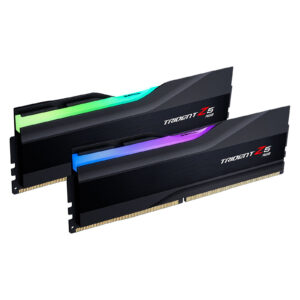RAM G.Skill Trident Z5 RGB 64 Go (2 x 32 Go) DDR5 6000 MHz CL28 AMD EXPO - Noir
