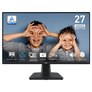 MSI 27" LED - PRO MP275Q 2K IPS Panel - 100 Hz 1 ms - HDMI / DisplayPort  - Speakers