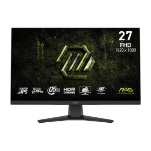 MSI 27"  MAG 272F X24 Full HD Rapid IPS 0.5 ms - 240 Hz - HDR - FreeSync Premium - DisplayPort/HDMI