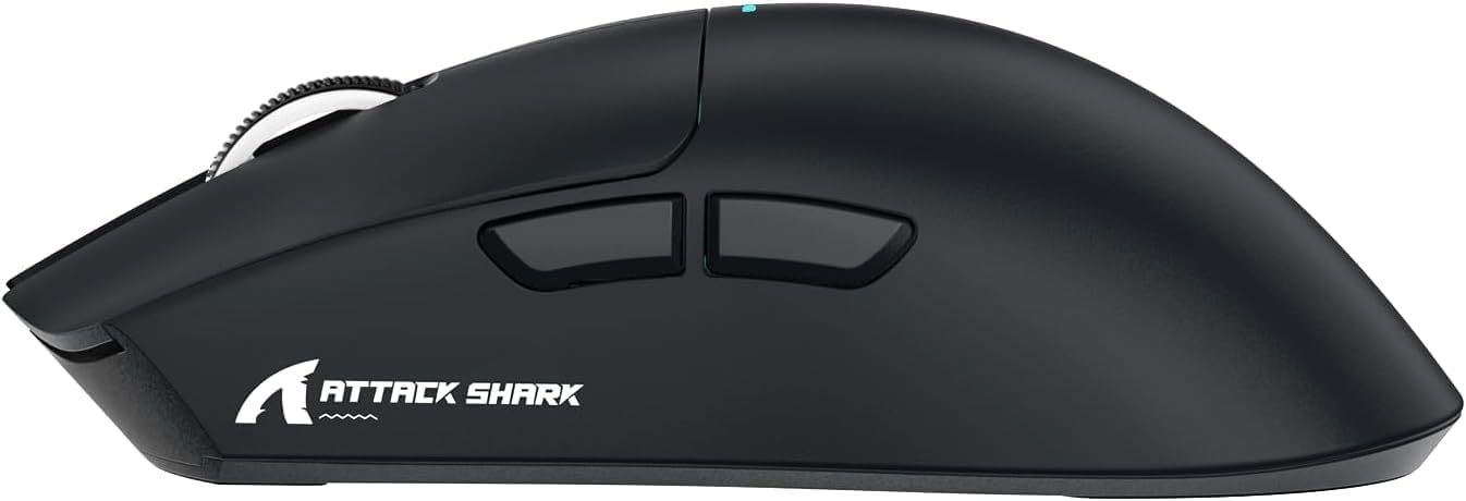 ATTACK SHARK X11 Ultra-Light WHITE / RED / BLACK / Magnetic Charging Stand – Image 4