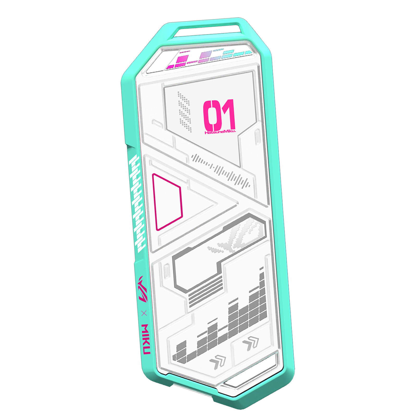 Rack SSD ASUS ROG STRIX ARION Hatsune Miku Edition / SSD ENCLOSURE – Image 3