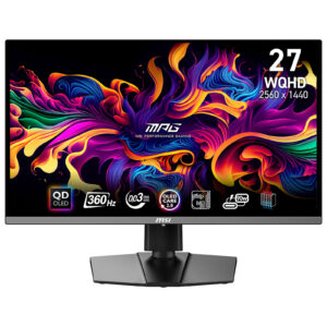 MSI 26.5" QD-OLED - MPG 271QRX 2K 360hz 0.03 ms