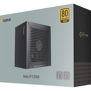 Alimentation Ocypus Iota P1200 GOLD 1200W / BLACK PCI-e 5.1 / ATX 3.1 / 80 PLUS Gold