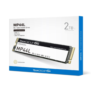 SSD Teamgroup 2 TB MP44L 2280 PCIe 4.0 x4 NVMe SLC Caching - Read up to 4,800 MB/s - Write up to 4,400 MB/s