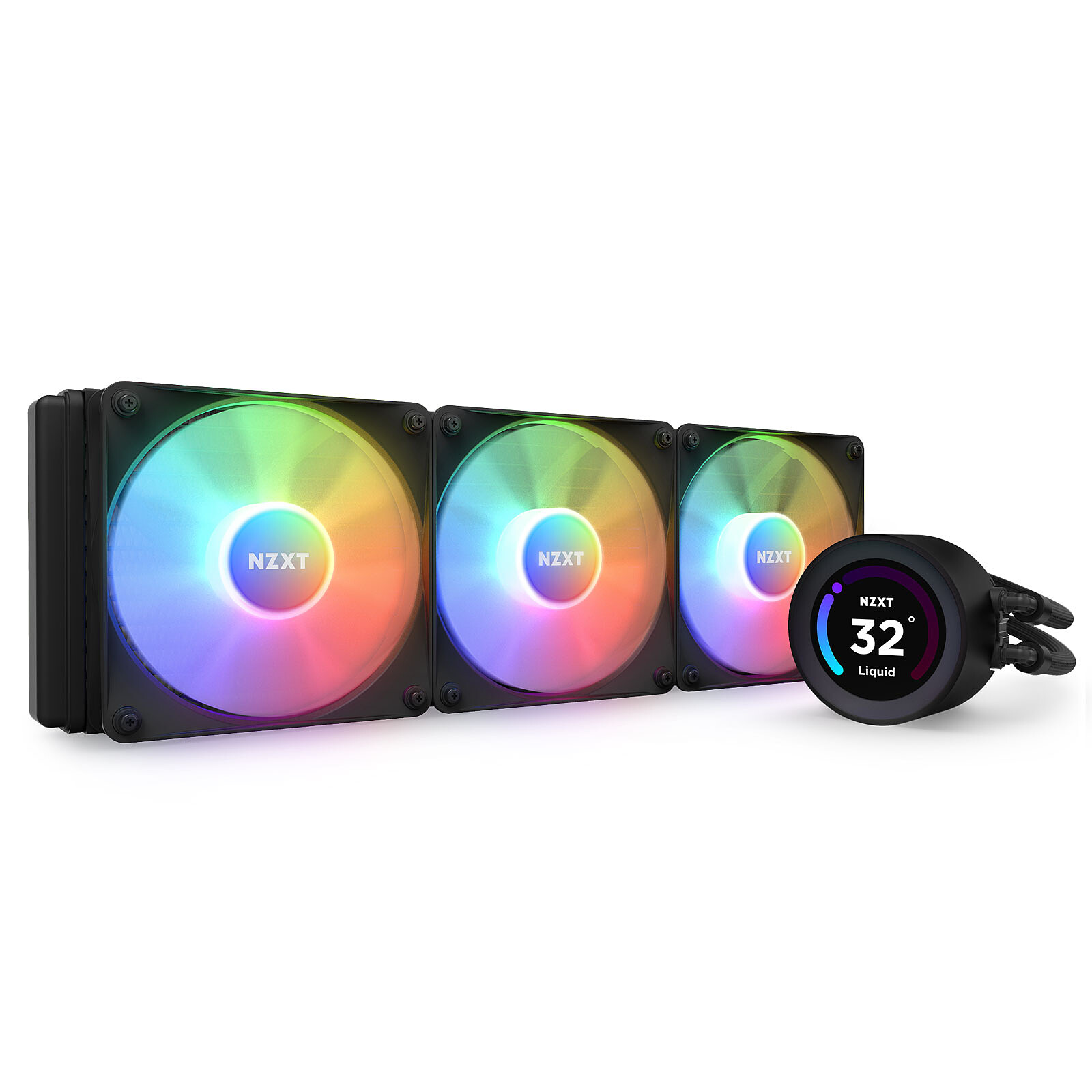 NZXT Kraken Elite 360 BLACK RGB / IPS LCD & RGB OPEN BOX