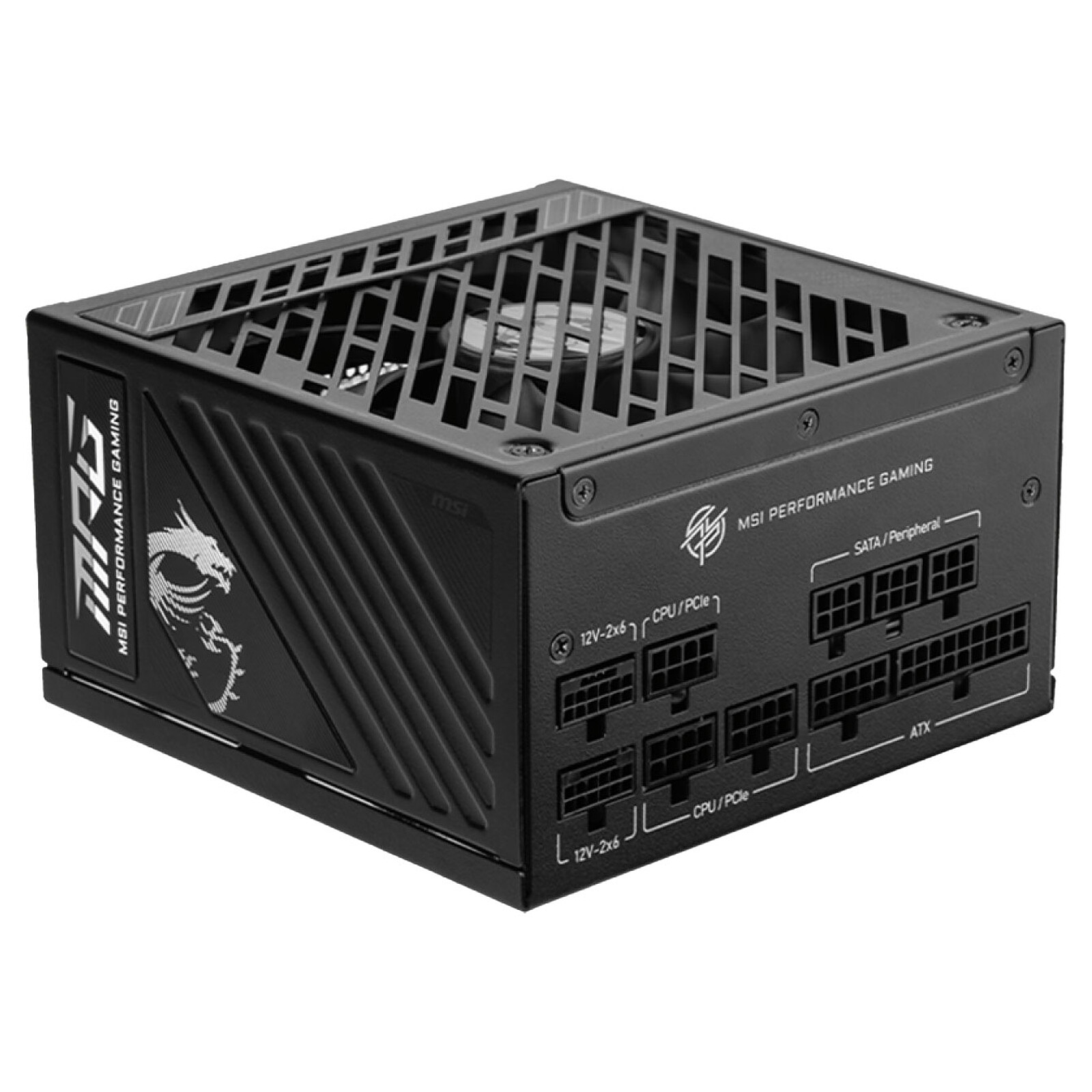 MSI MPG A1000GS PCIE5 1000W ATX 12V 3.1 80 PLUS Gold moldulaire – Image 3