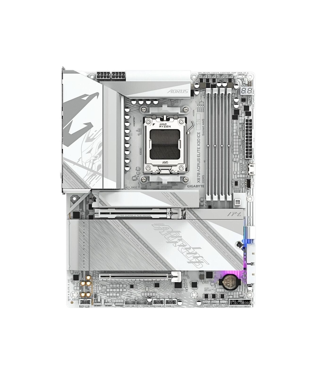 GIGABYTE X870E AORUS ELITE X3D ICE – Image 2