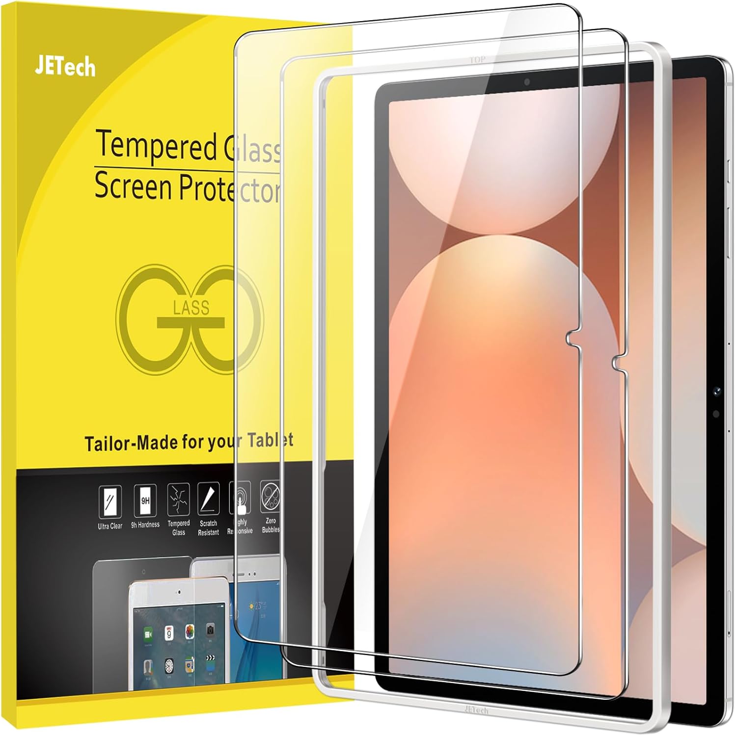 Verre trempé JETech pour Galaxy Tab 12,4 pouces