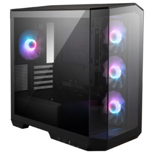 Boîtier MSI MAG PANO M100R PZ noir avec verre trempé