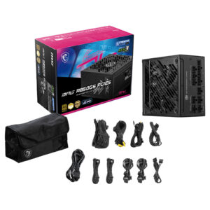 MSI MPG A850GS PCIE5 850W ATX 12V 3.1 80 PLUS Gold moldulaire