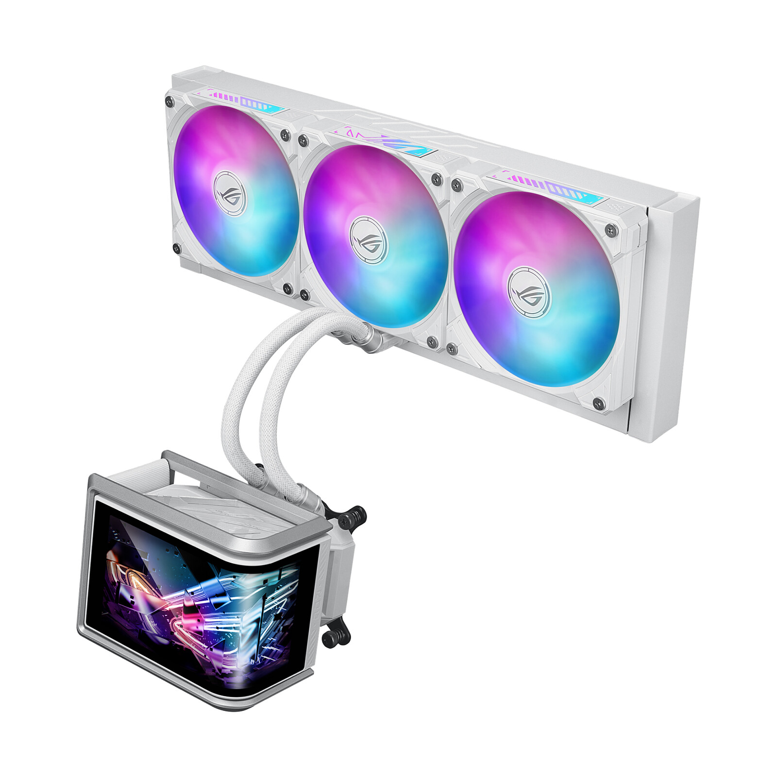 Watercooling ASUS ROG Ryuo IV SLC 360 ARGB blanc