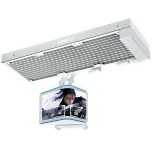 Lian Li Hydroshift II OLED Curved 360 WHITE FANLESS