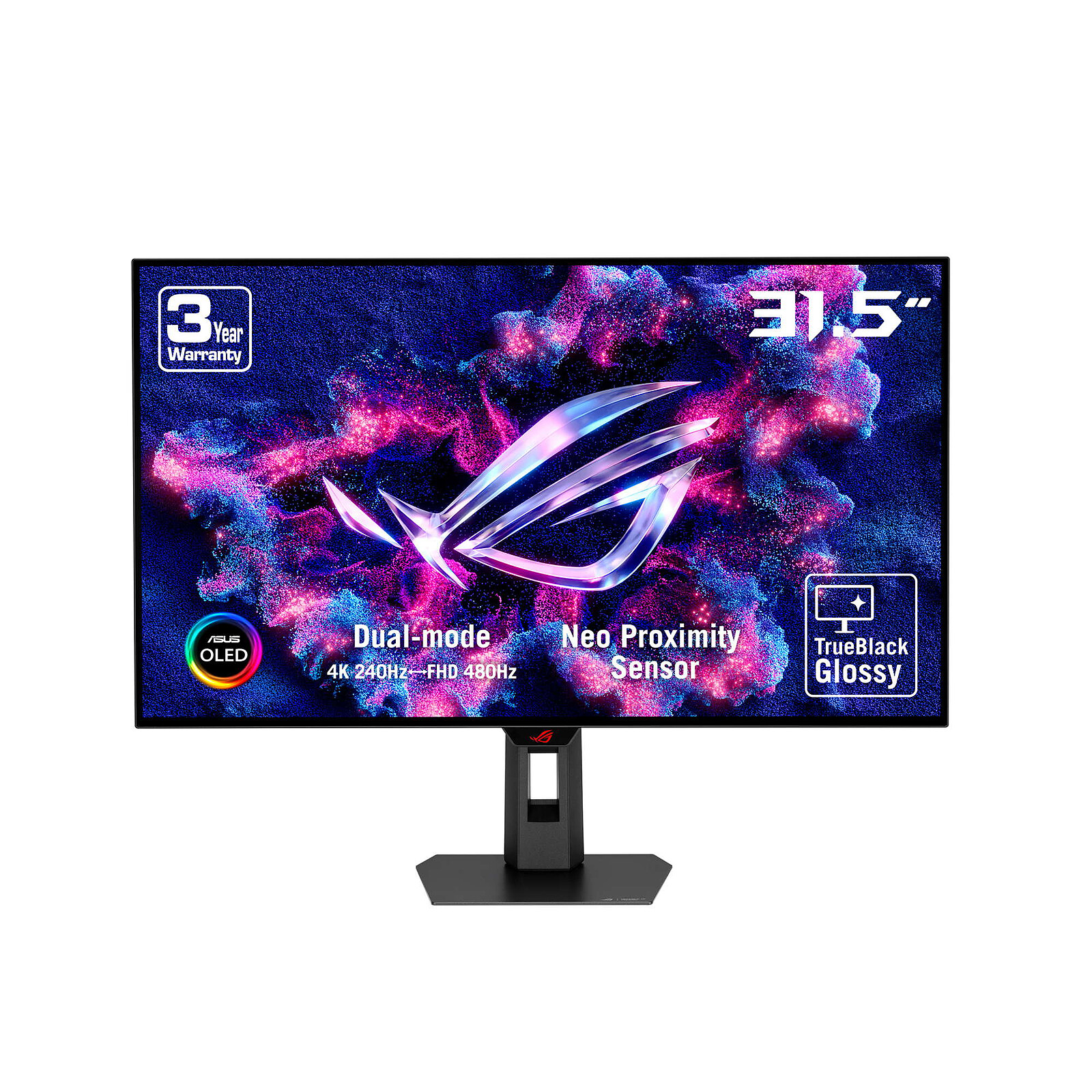 ASUS 32" OLED - ROG Strix XG32UCWMG 4K 240 Hz 480 Hz Full HD