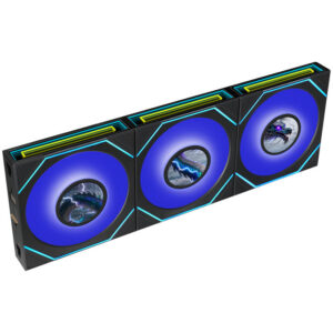 Ventilateurs Lian Li UNI FAN SL-INF LCD FLEX 120mm noir 3-pack