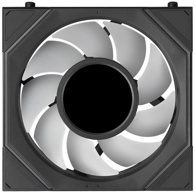 Lian Li UNI FAN SL-INF LCD FLEX Wireless Fan, ARGB and LCD - 120mm, black, 3-pack with controller – Image 3